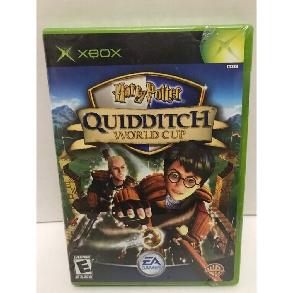 BRAND NEW Harry Potter Quidditch World Cup Microsoft Xbox + FRENCH Manual RARE